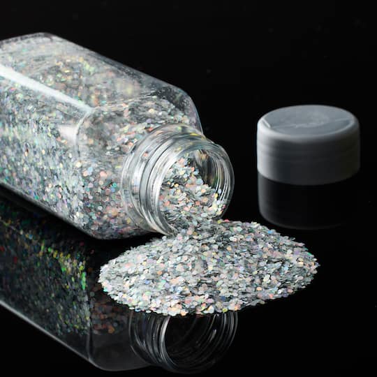 12 Pack: 5oz. Iridescent Sparkle Chunky Polyester Glitter by Recollections™